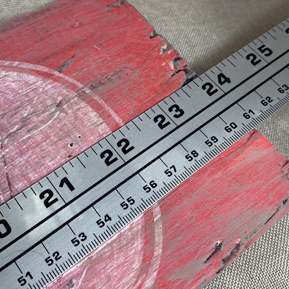 100% Artist Painted by Hand Wooden Beach Sign Tropical Wall Decor One of a Kind - Picture 9 of 10